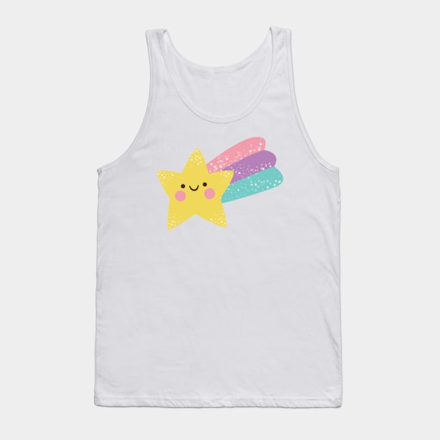 Cartoon Star | Catch A Falling Star Tank Top by edwardecho